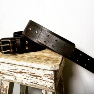 VHO Black Leather Belt